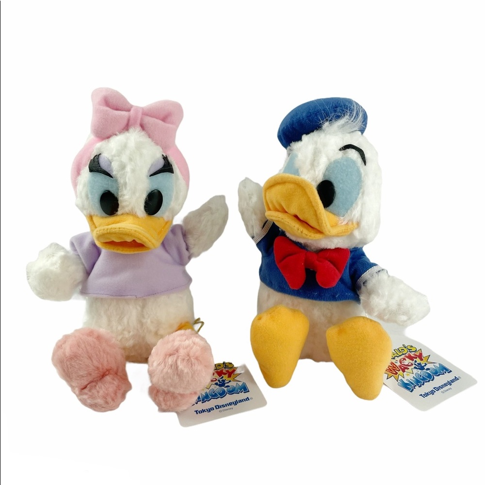Japanese Disney Donald Daisy Duck Plush Stuffed Animals - Picture 4 of 13
